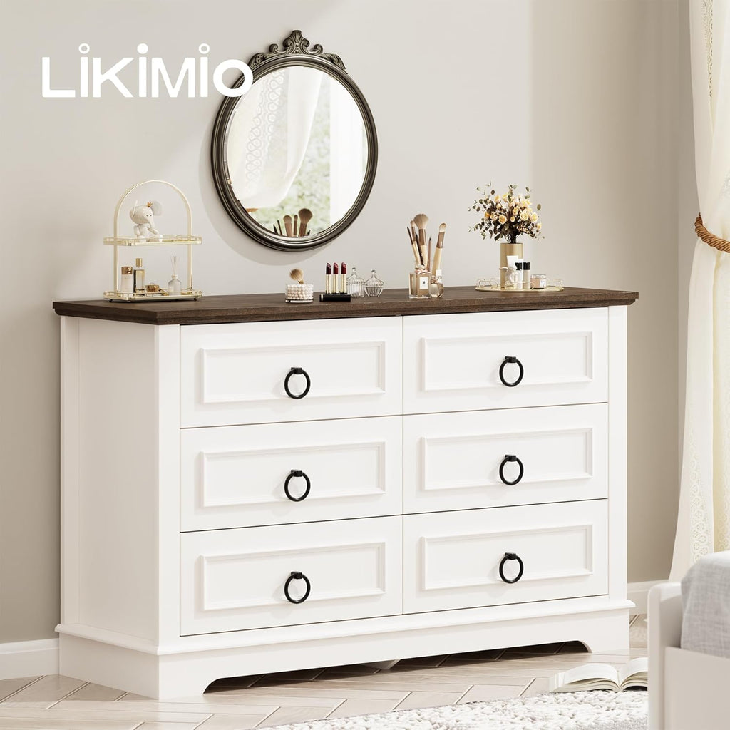 LIKIMIO Round Metal Handle Dresser（47.2”）