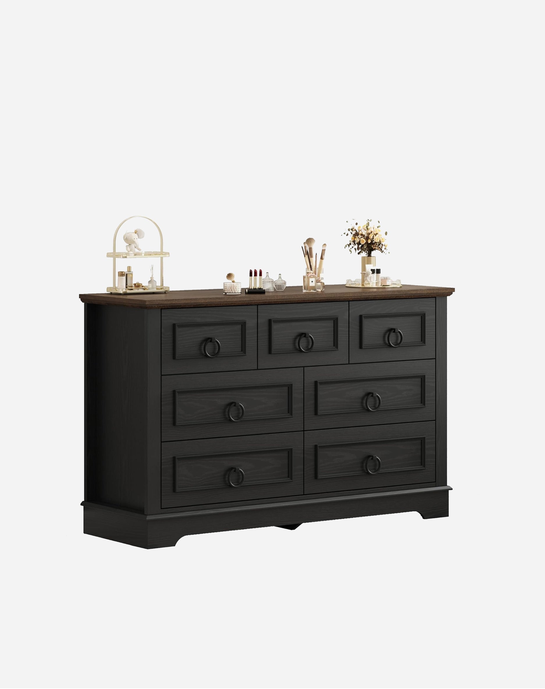 LIKIMIO Wooden 7-Drawer Dresser (47.2")