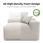 LIKIMIO 120" L-Shaped Sofa