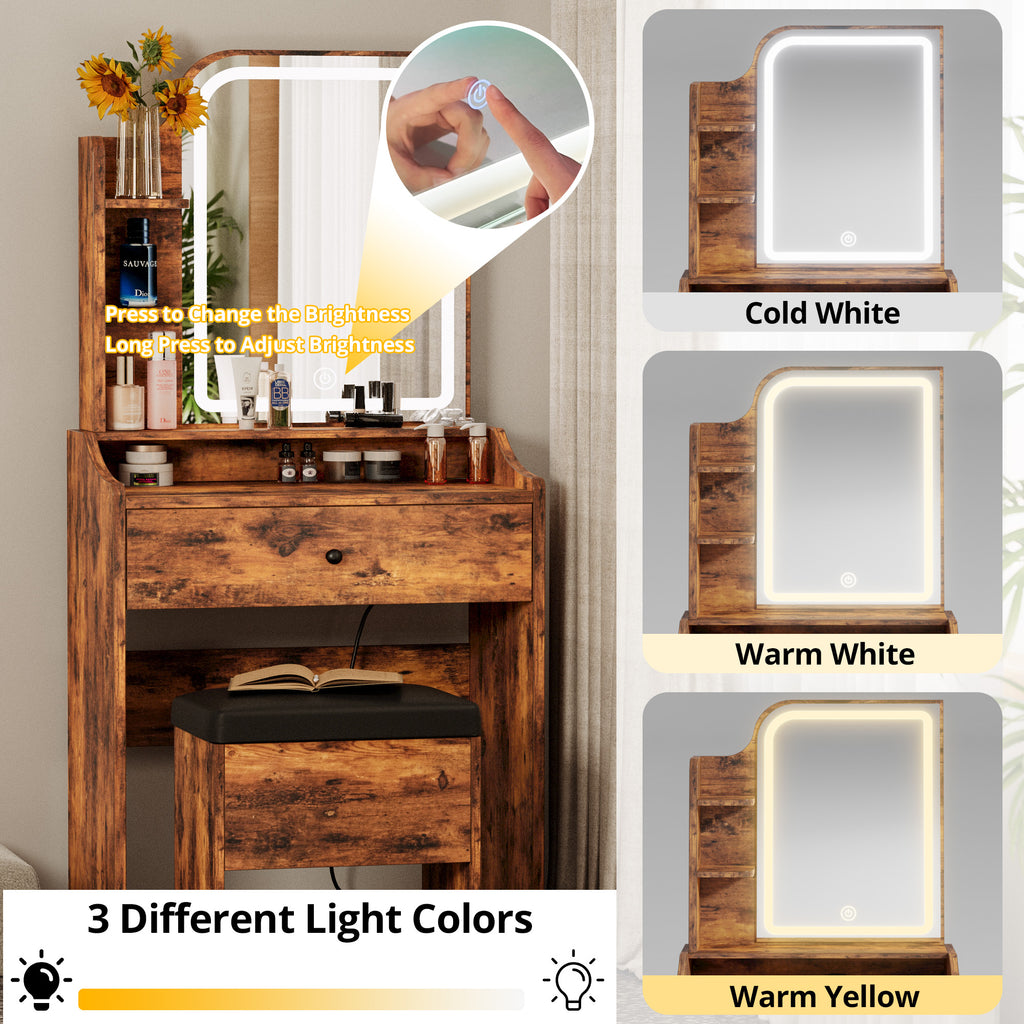 Makeup Desk with lights