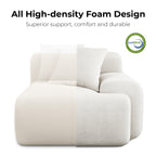 LIKIMIO 118" L-Shape Modern Modular Sofa