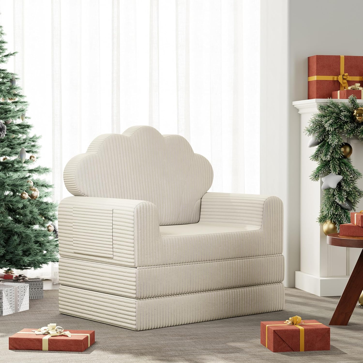 LIKIMIO Foldable Sofa Bed & Mattress