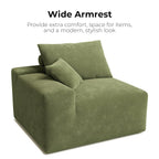 LIKIMIO 120" L-Shaped Sofa