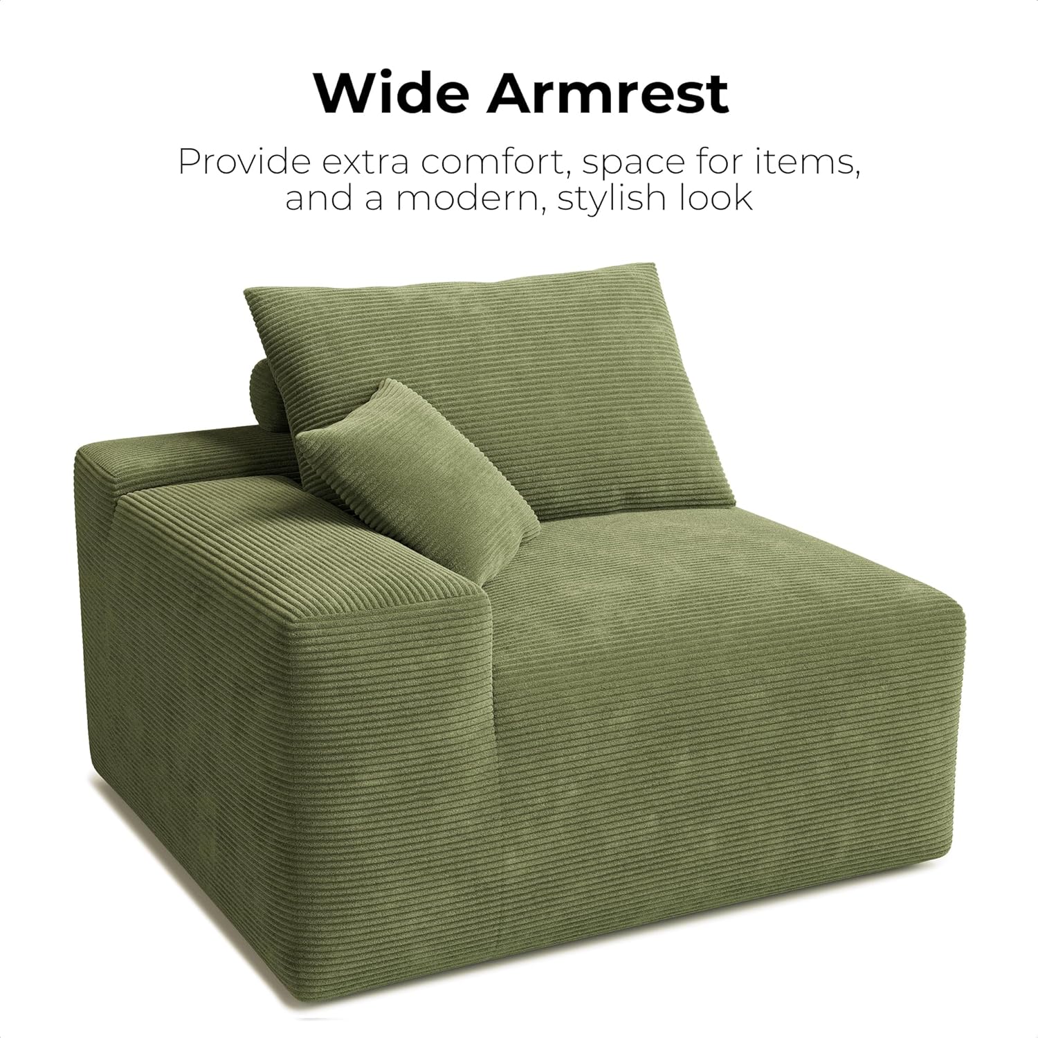 LIKIMIO 120" L-Shaped Sofa