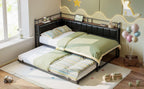 LIKIMIO L-Shaped Trundle Corner Bed