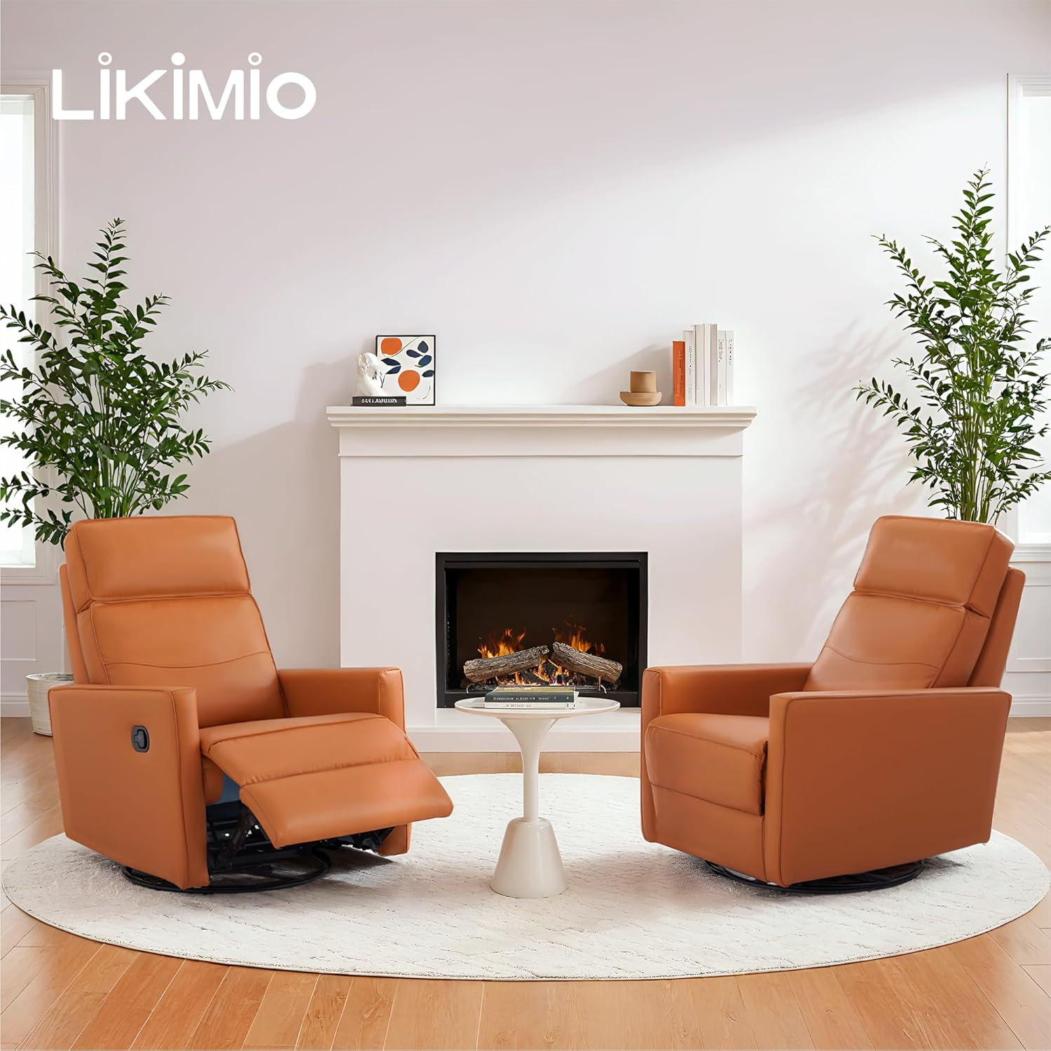 LIKIMIO 360° Rotating Rocking Chair