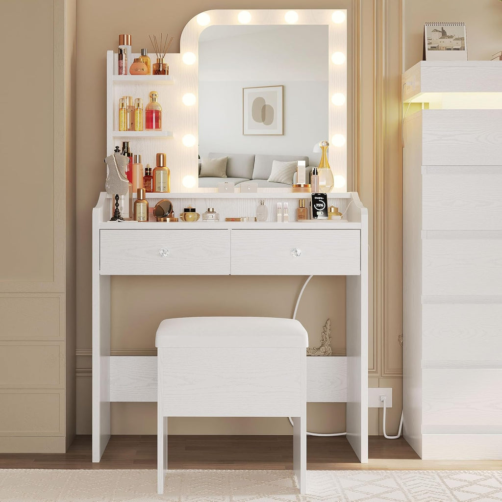 LIKIMIO Adjustable Lighting Vanity Set