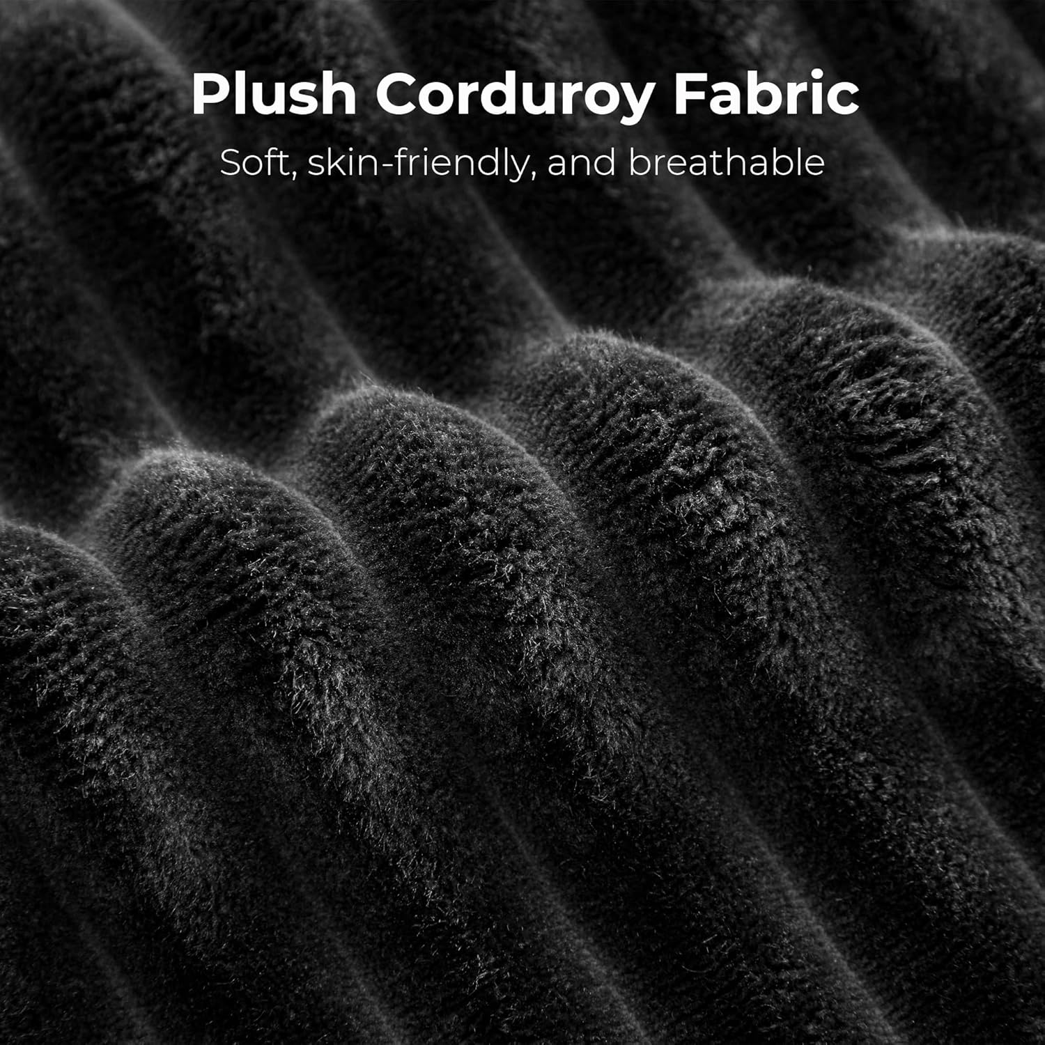 LIKIMIO 93”  Cloud Corduroy Sofa Bed