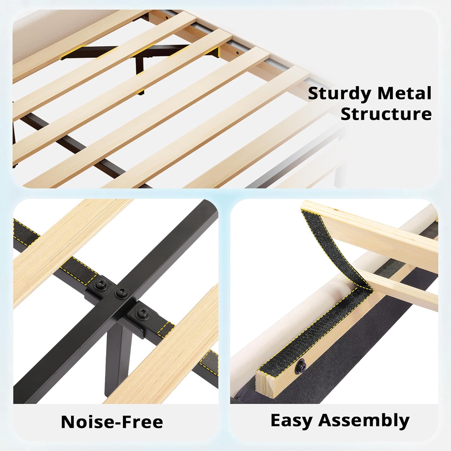 LIKIMIO Floating Bed Frame