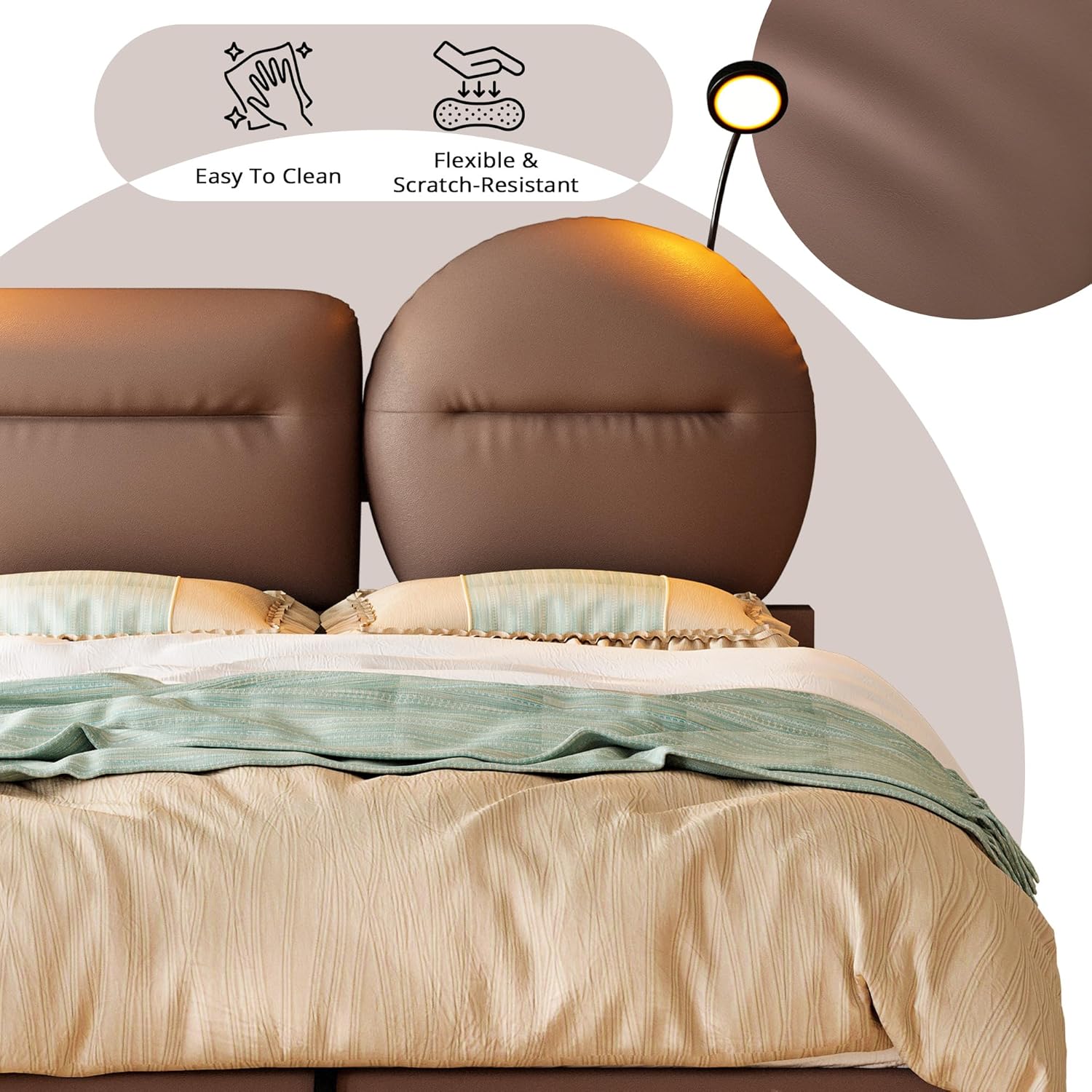 LIKIMIO Liftable Storage Bed Frame