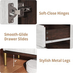 LIKIMIO Mid-Century Modern Storage Cabinets
