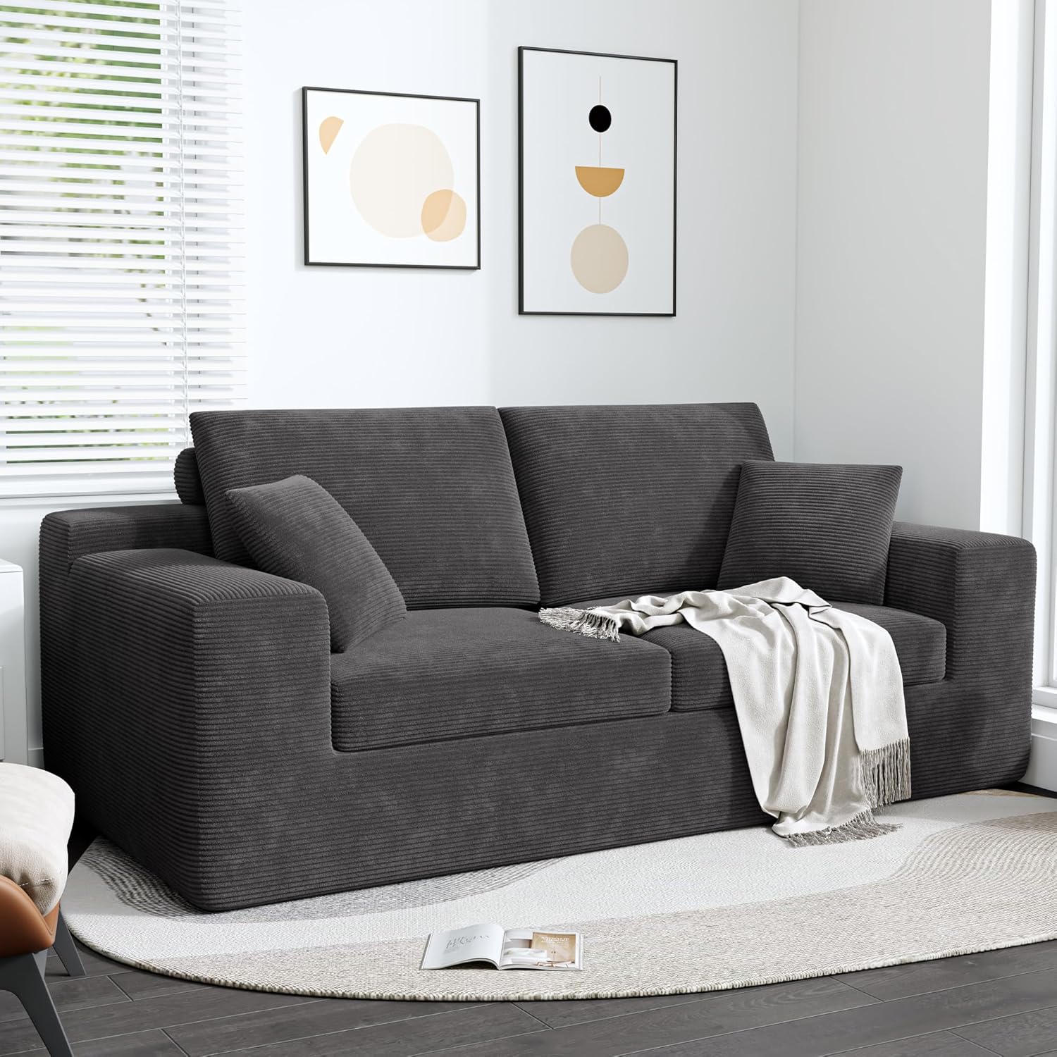 LIKIMIO Cloud Frameless Loveseat（78“）