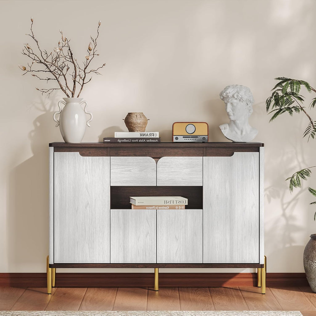 LIKIMIO Mid-Century Modern Storage Cabinets