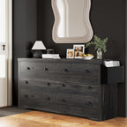 LIKIMIO Wooden 8-Drawers Dresser (59")