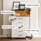 LIKIMIO LED Wooden Tallboy (48.4")