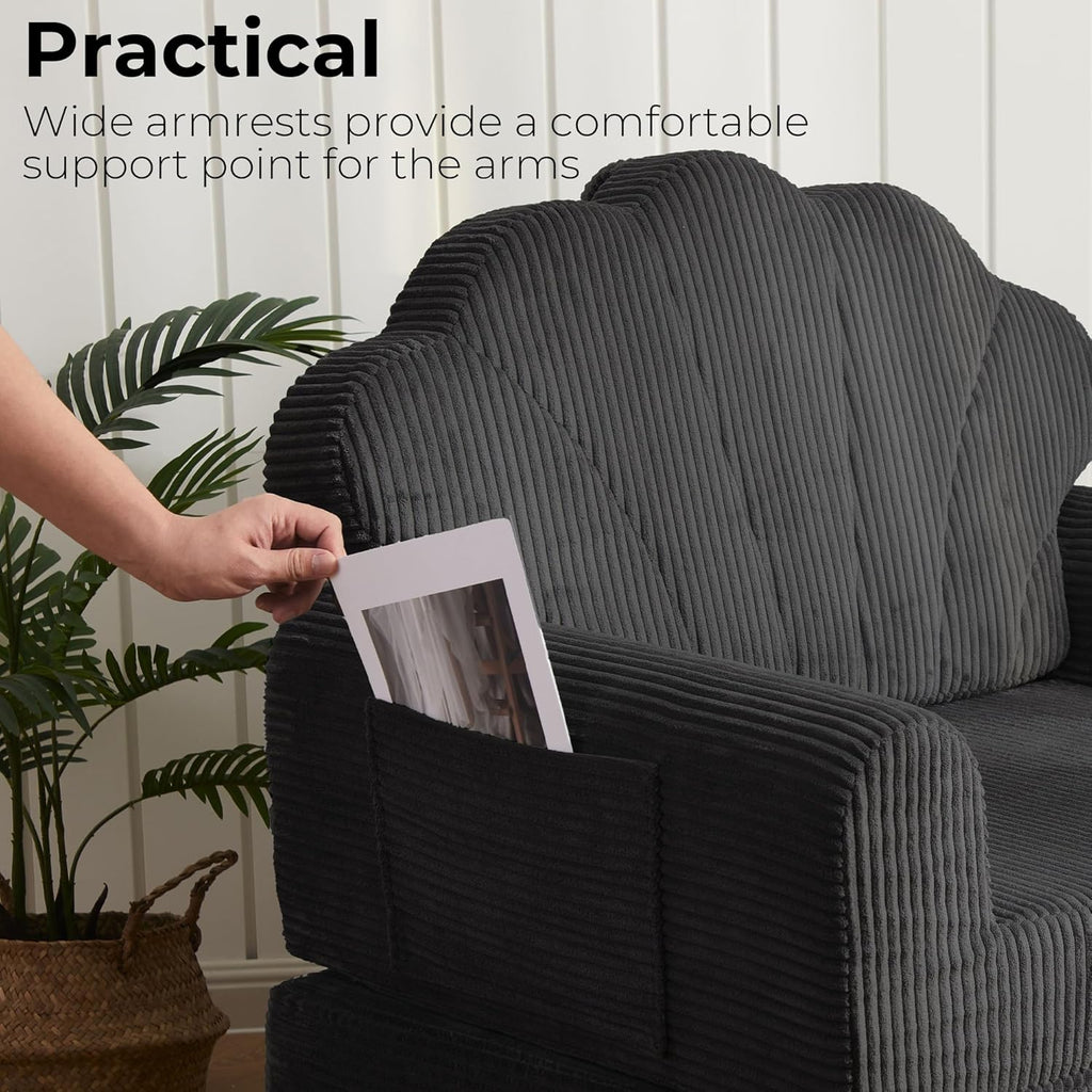 LIKIMIO Foldable Sofa Bed & Mattress