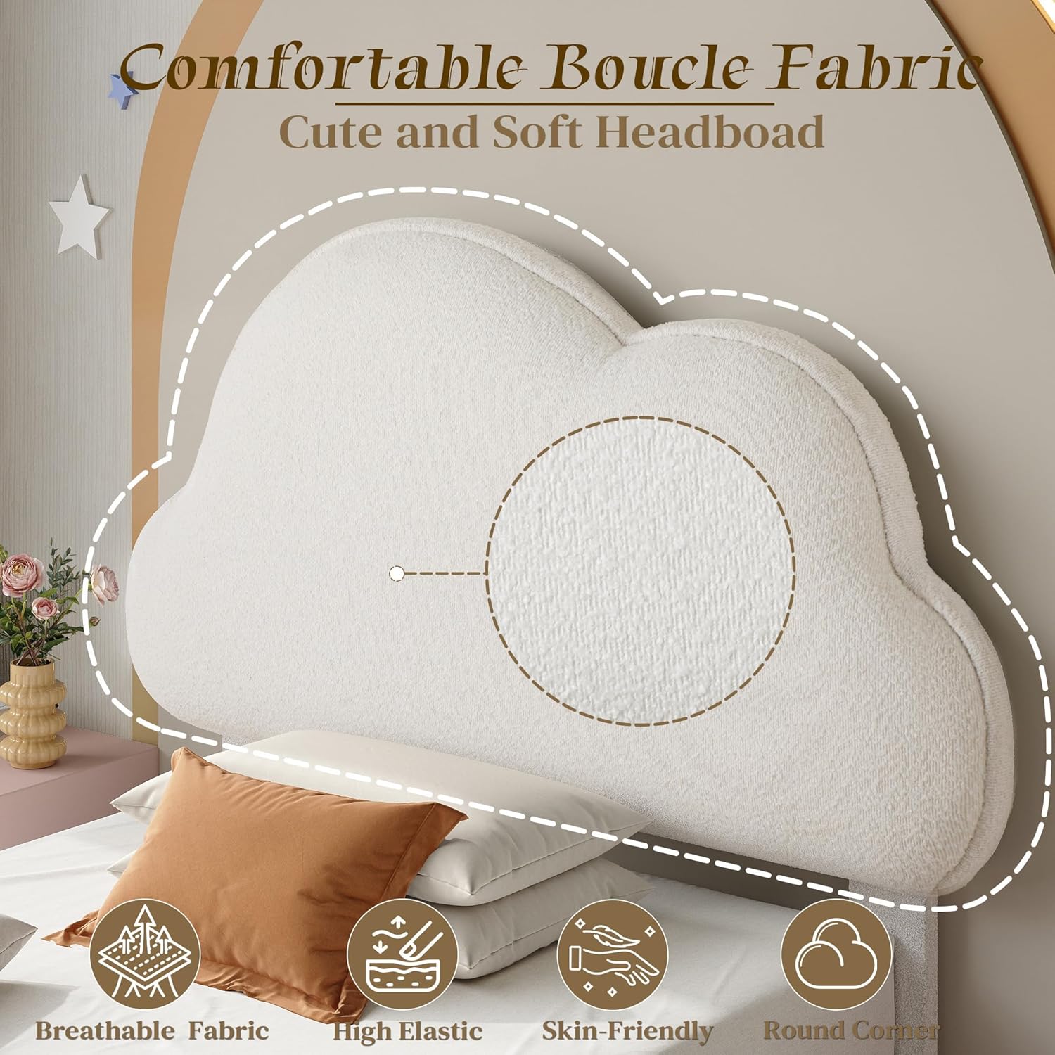 LIKIMIO Floating Bed Frame