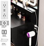 LIKIMIO 55.12” Hair Dryer Holder Make Up Vanity