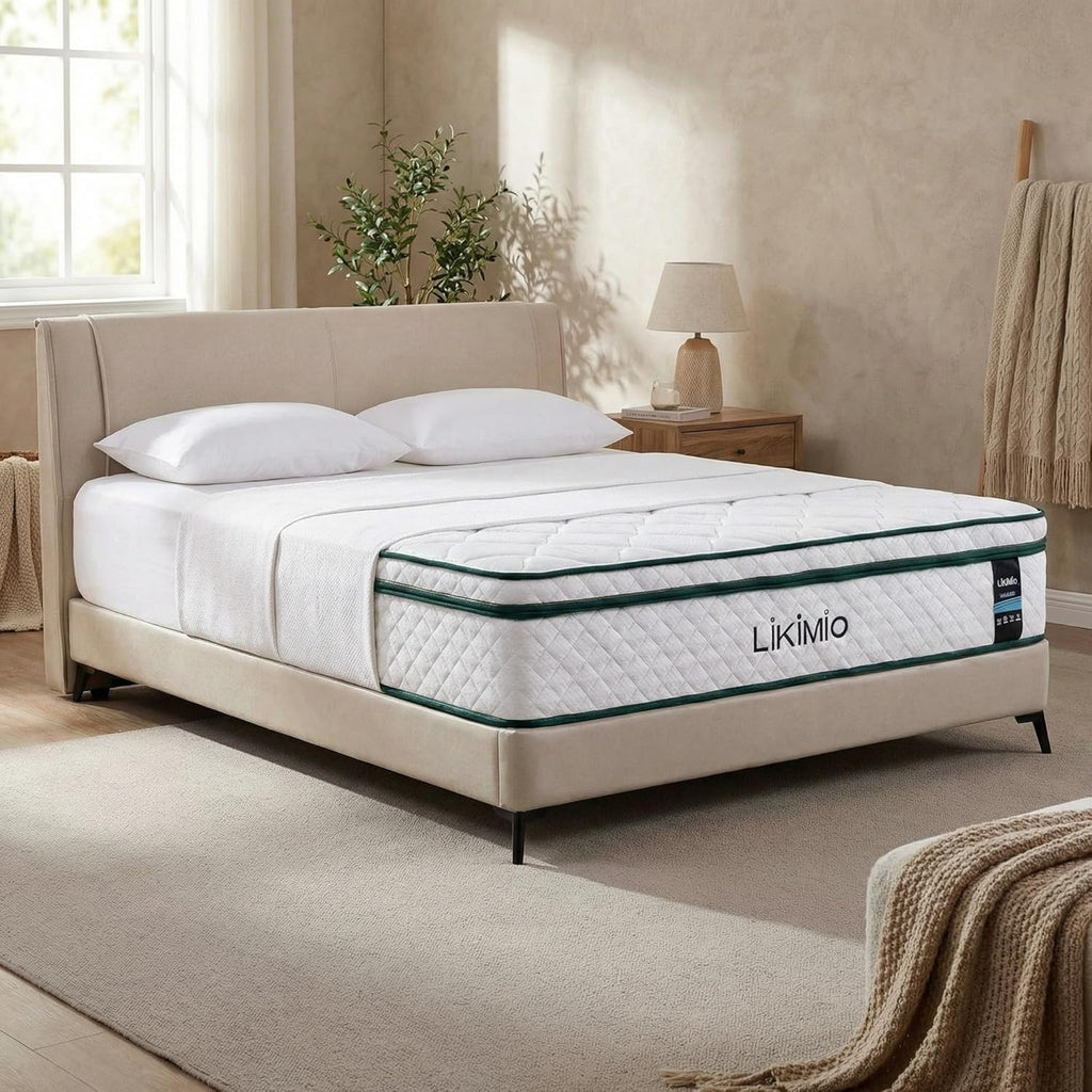 LIKIMIO 12 Inch Memory Foam Mattress, Oeko-TEX & CertiPUR-US Certified