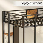 LIKIMIO Loft Bunk Bed Frame