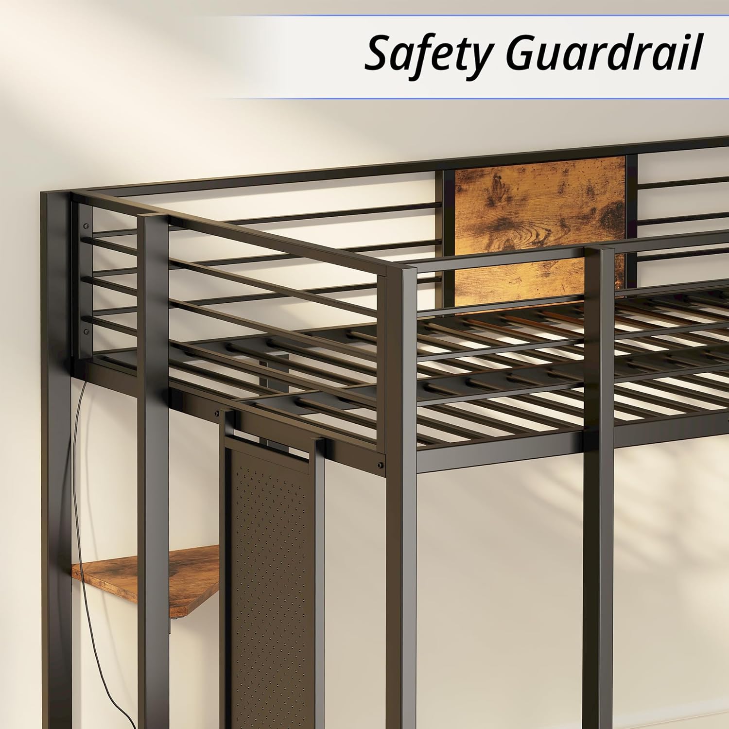 LIKIMIO Loft Bunk Bed Frame