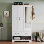 LIKIMIO Semi-mirror Storage Closet（70.35“）