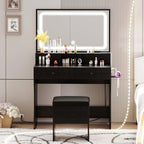 LIKIMIO 55.12” Hair Dryer Holder Make Up Vanity