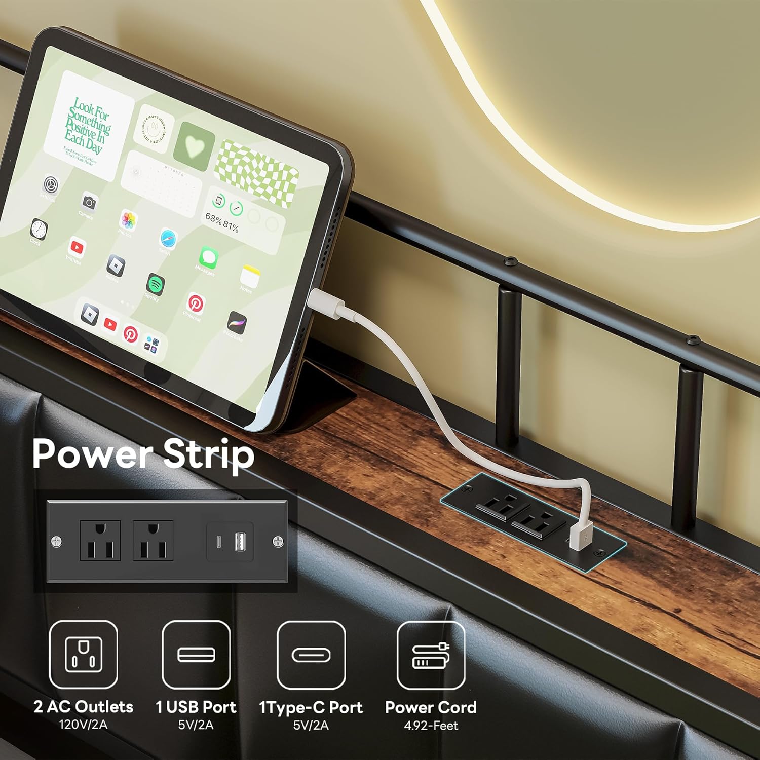 LIKIMIO L-Shaped Trundle Corner Bed