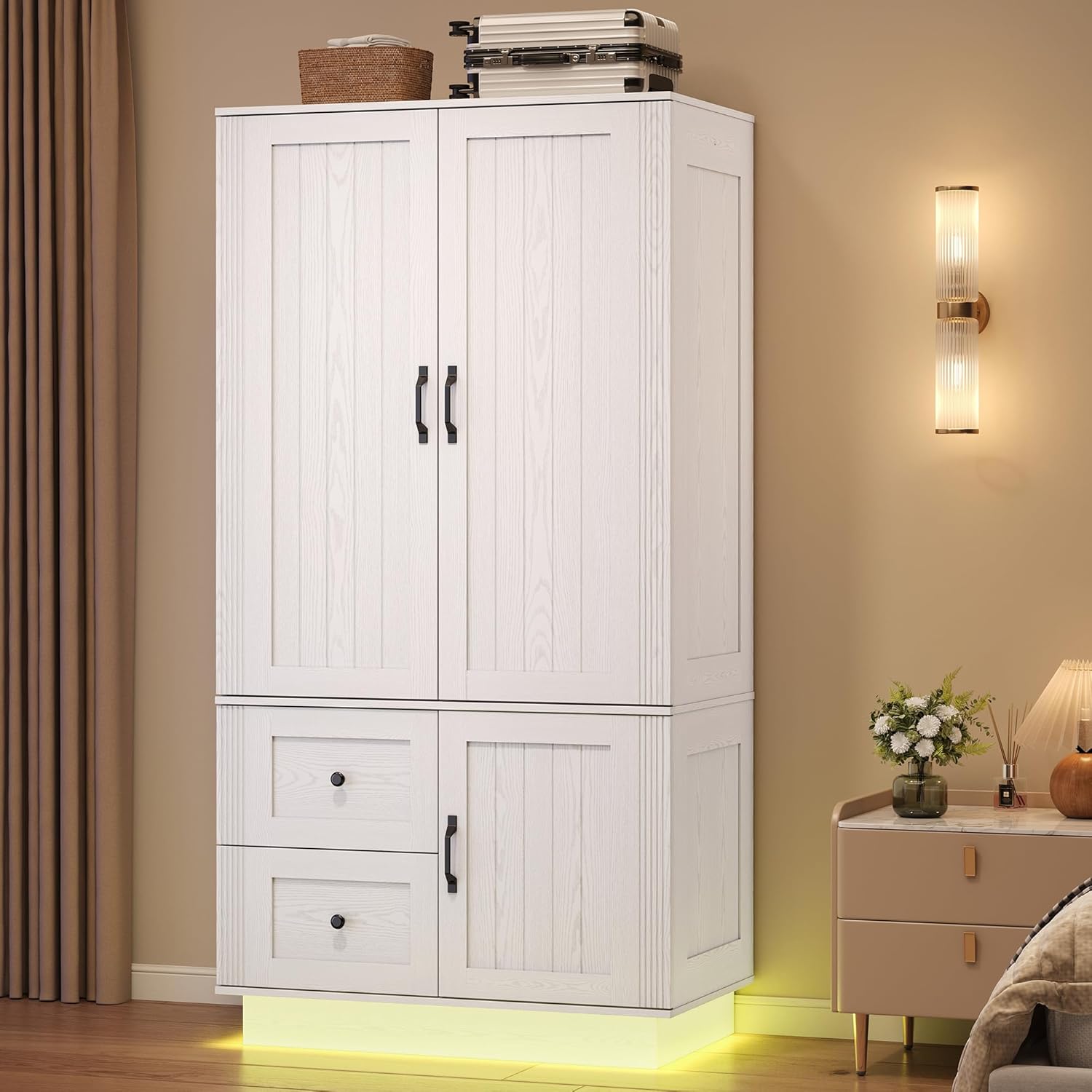 LIKIMIO 70“ Wooden Closet