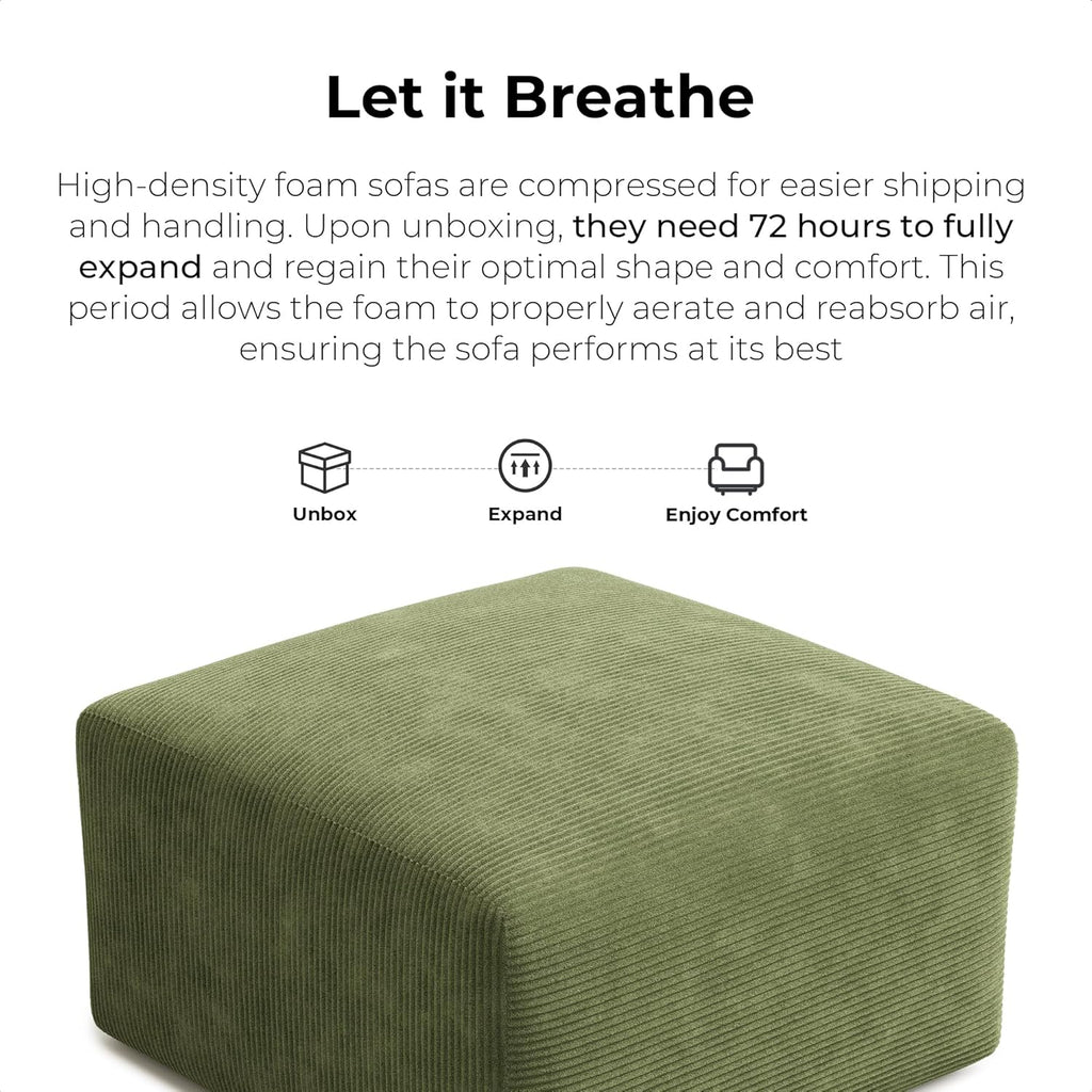 LIKIMIO 120" L-Shaped Sofa