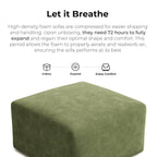 LIKIMIO 120" L-Shaped Sofa