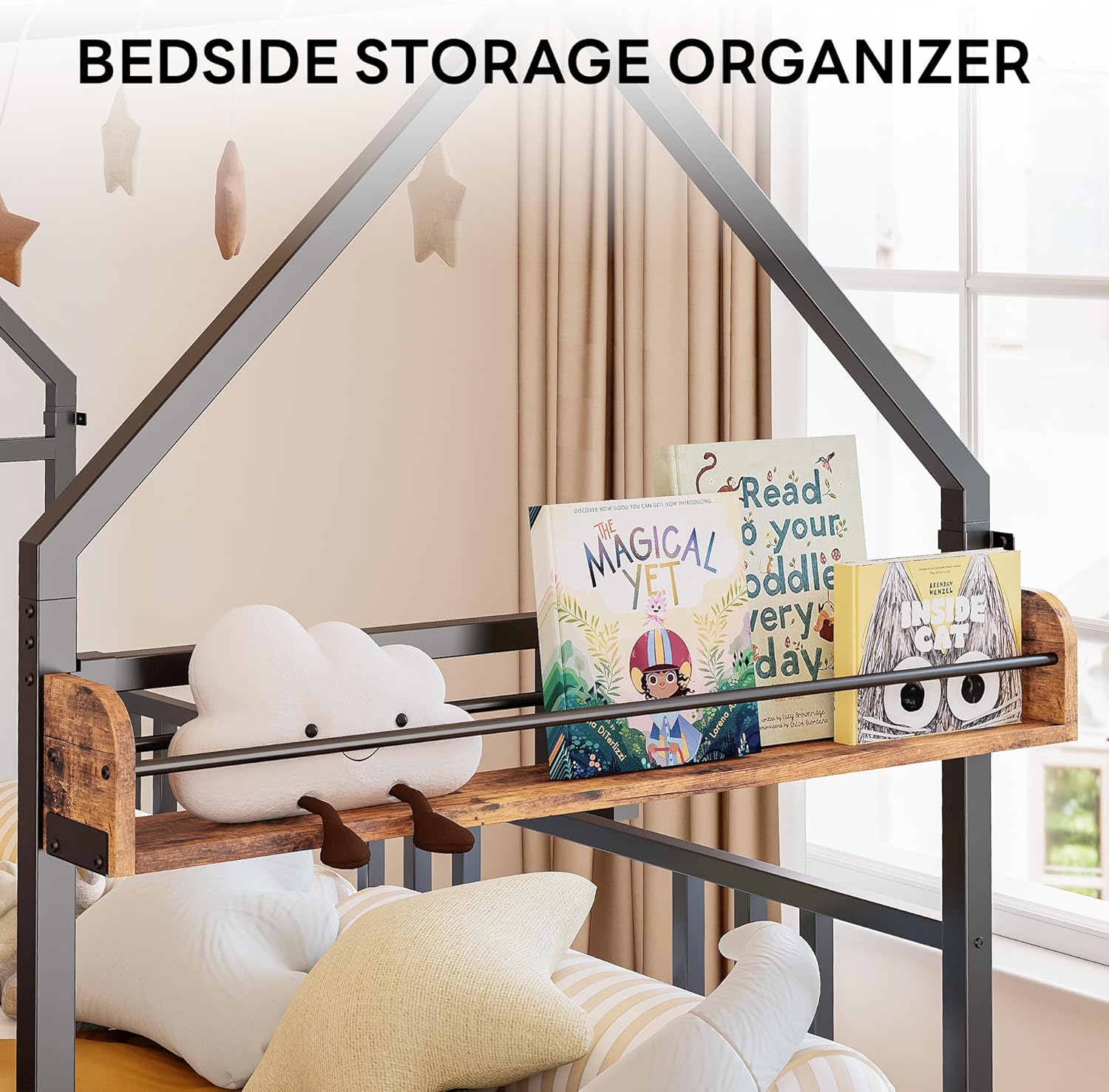 LIKIMIO Daybed with Pop Up Trundle