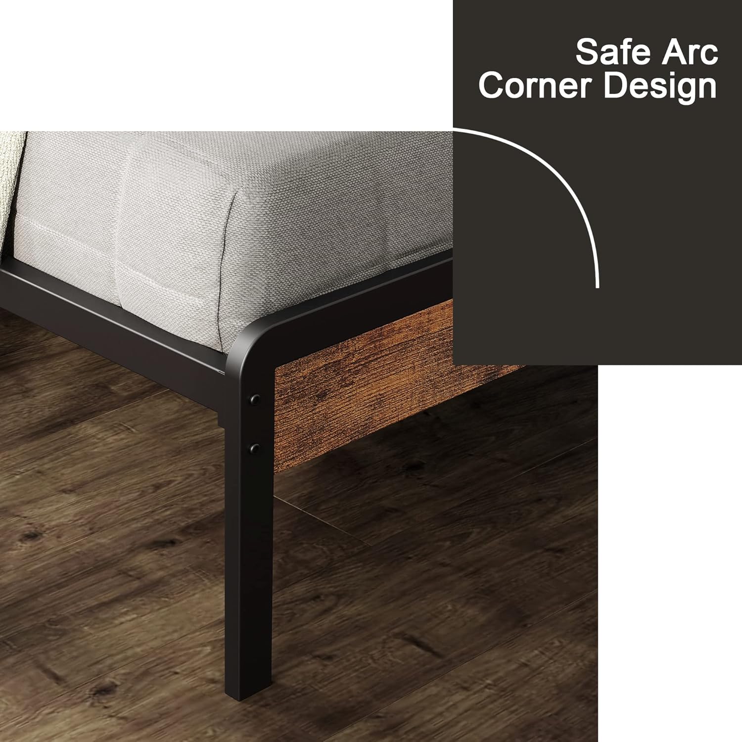 LIKIMIO Retro Bed Frame