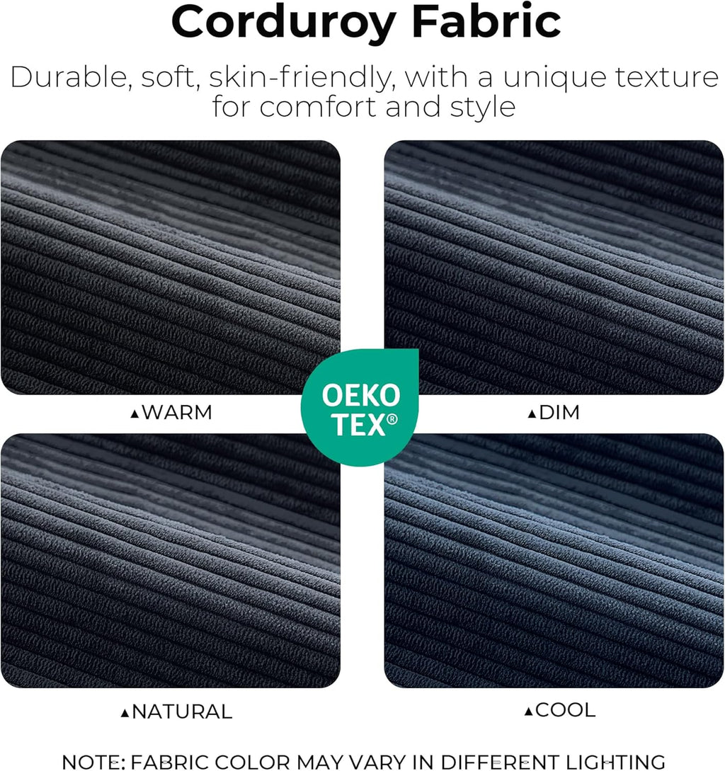 LIKIMIO 118" L-Shape Modern Modular Sofa