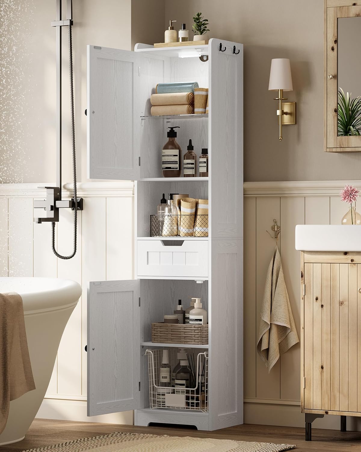 LIKIMIO Slim Freestanding Storage Cabinet（68"）