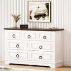 LIKIMIO Wooden 7-Drawer Dresser (47.2")