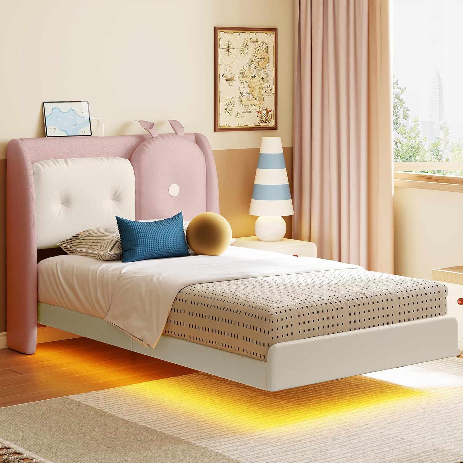 LIKIMIO Floating Bed Frame
