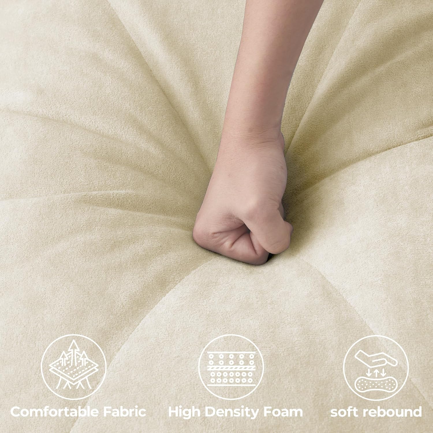 LIKIMIO 79" Clouds Loveseat