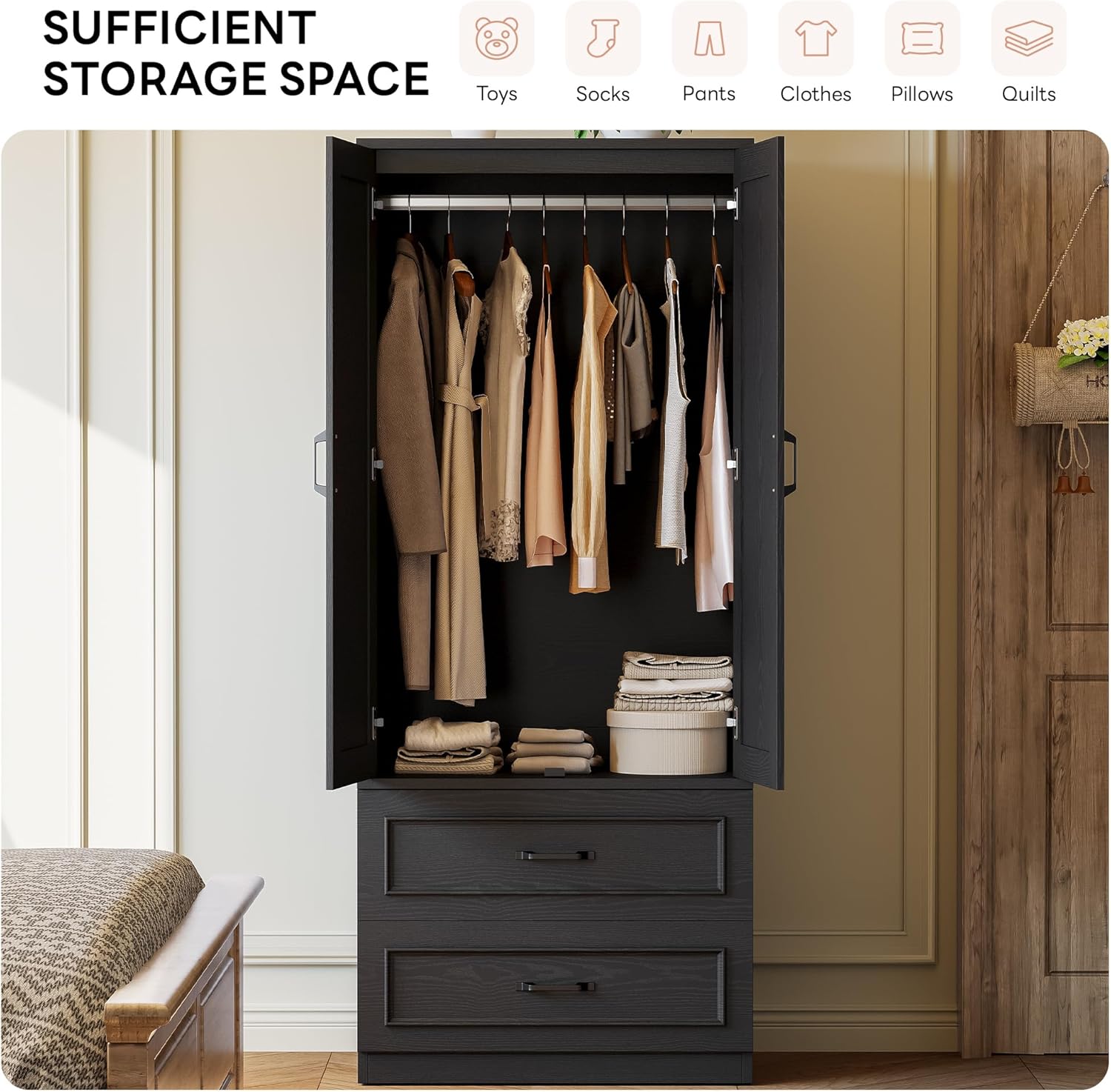 LIKIMIO Freestanding combination Closet