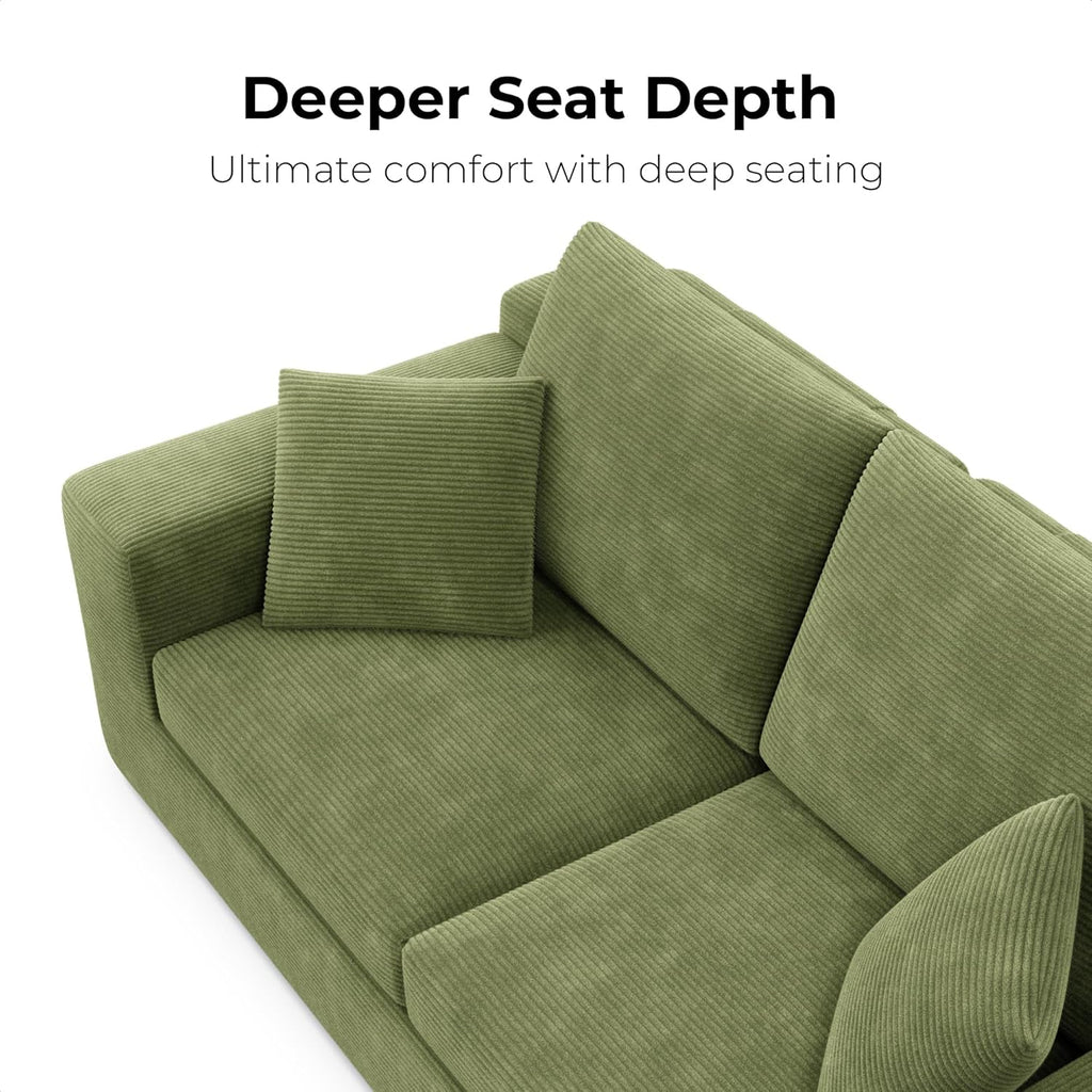 LIKIMIO Cloud Frameless Loveseat（78“）