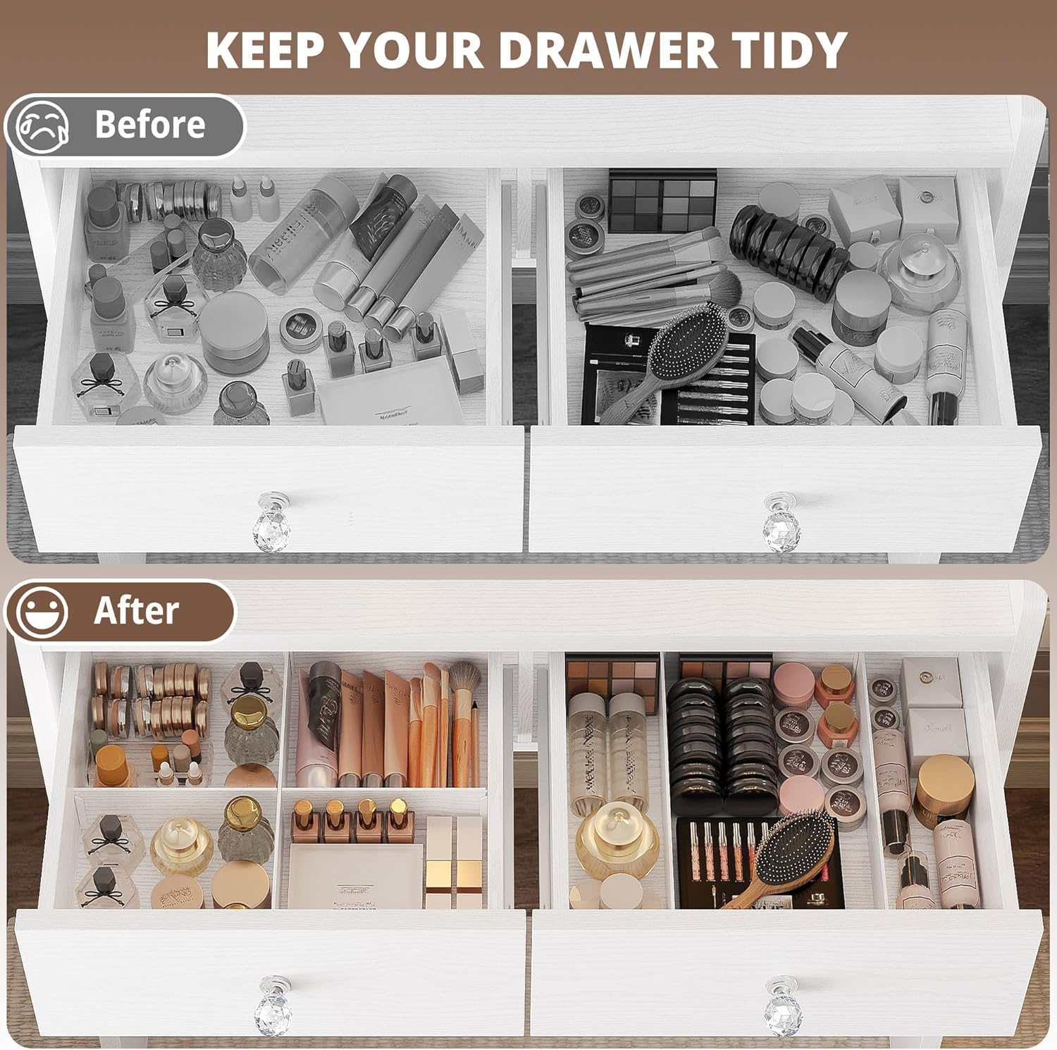 LIKIMIO Adjustable Lighting Vanity Set