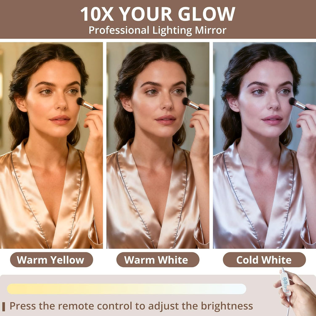 LIKIMIO Adjustable Lighting Vanity Set