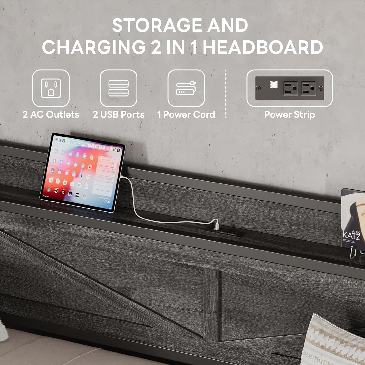 LIKIMIO Trundle Sofa Bed Frame