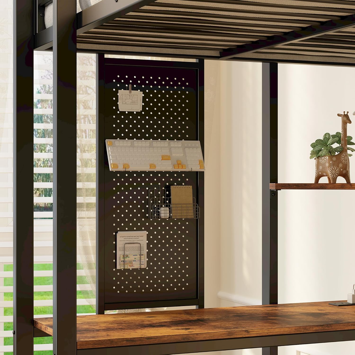 LIKIMIO Loft Bunk Bed Frame