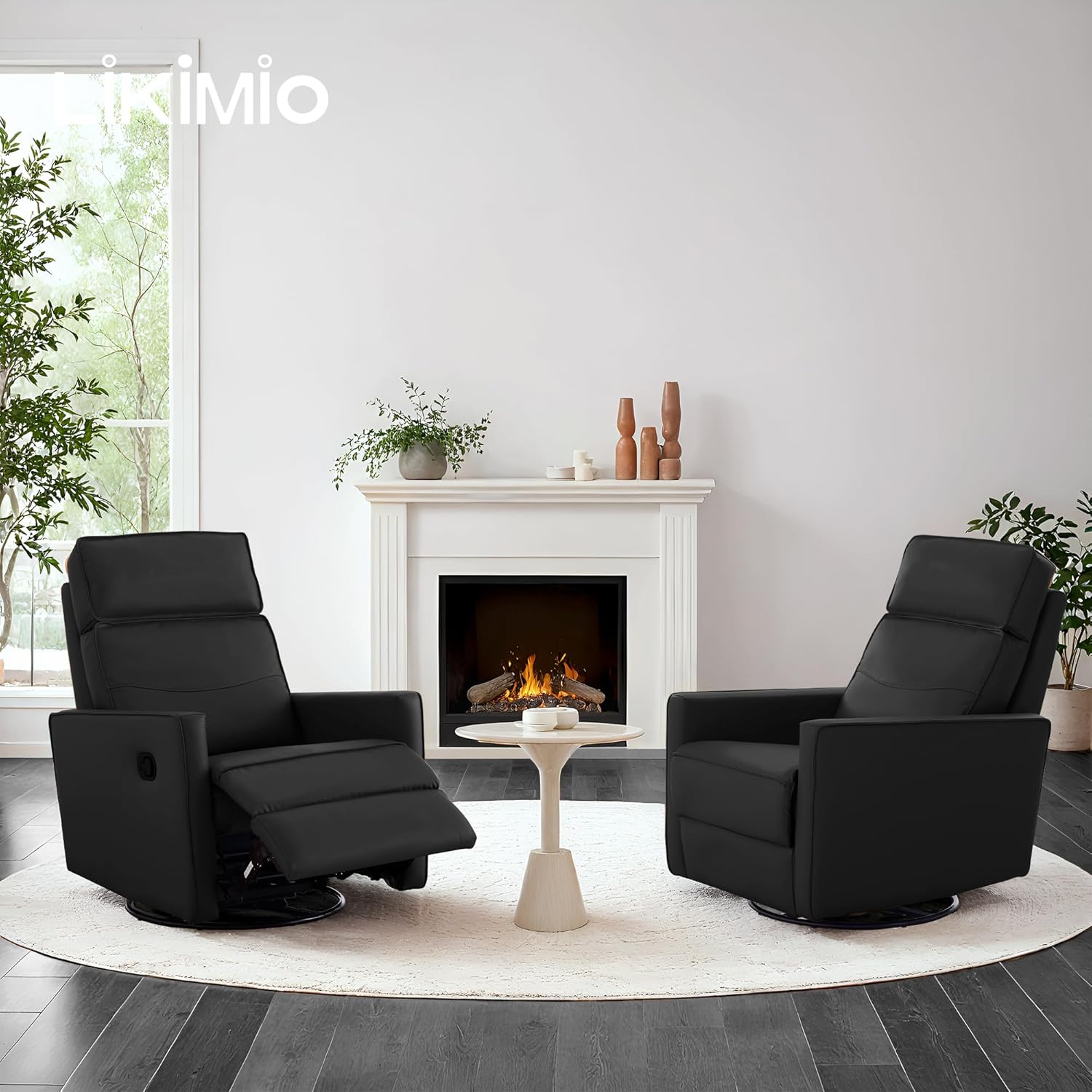 LIKIMIO 360° Rotating Rocking Chair