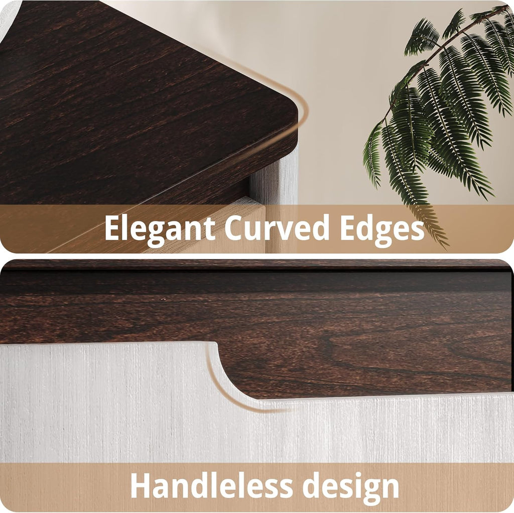 LIKIMIO Mid-Century Modern Storage Cabinets