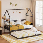 LIKIMIO Daybed with Pop Up Trundle