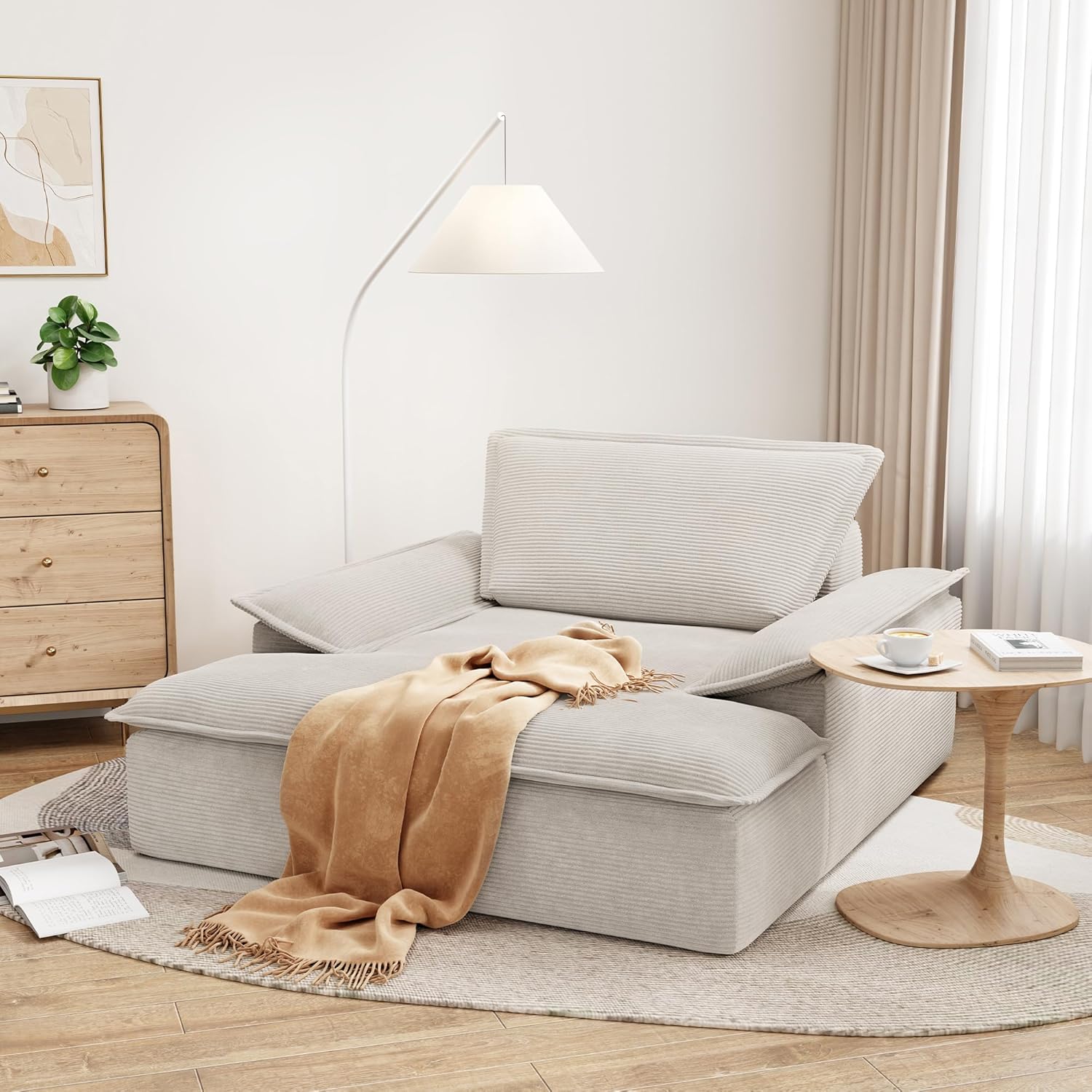 LIKIMIO 59" Lounge Sofa