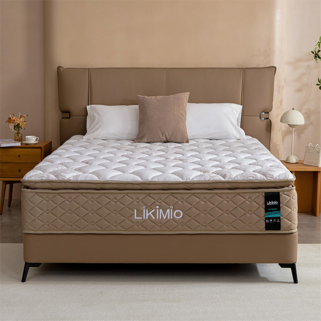 LIKIMIO Gel Memory Foam, Fiberglass Free, CertiPUR-US Certified
