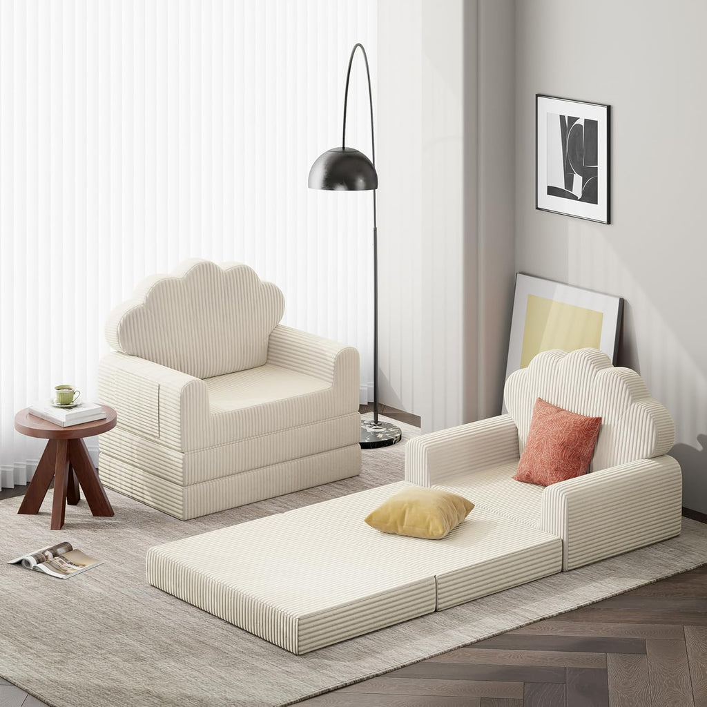 LIKIMIO Foldable Sofa Bed & Mattress